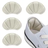 Sibba 2 Paar Fersenkissen Liner Einsätze Anti-Rutsch Schuhe Pads Selbstklebende Schuhe Ferse Blister Protektoren Fersengriffe für Schuhe Zu Groß