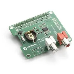 HiFiBerry DAC+ mit RCA Ausgang und Realtime Clock