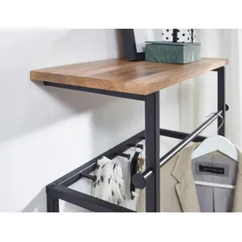 Wohnling Wandgarderobe WL6.452 Schwarz