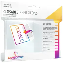 Gamegenic Closable Inner Sleeves