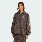 adidas Originals Crop-Top LEOPARD FIREBIRD OVERSIZED ORIGINALS JACKE (1-tlg) bunt XXS (26/28)