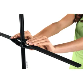 LECHUZA Trio Cottage 40 Rankgitter 113 x 170 cm Schwarz