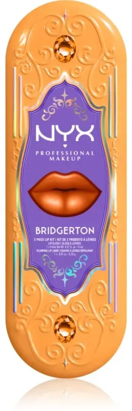 NYX Professional Makeup Bridgerton Royal Treasures Lippenset Farbton 06 2 St.
