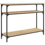 vidaXL Konsolentisch Sonoma-Eiche 100x29x75 cm Holzwerkstoff