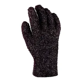 teXXor PVC-Handschuhe SCHWARZ GRANULIERT Größe 10