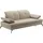 sit&more 3-Sitzer SIT & MORE "Amica, inkl. Sitztiefenverstellung und Armteilverstellung", grau (taupe), B:212cm H:90cm T:122cm, 95% Polyester, 5% Polyamid, Sofas, wahlweise mit Kopfteilverstellung und Bettfunktion
