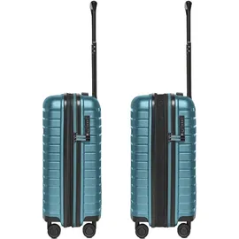 pactastic Collection 04 Cabin Trolley 4-Rollen 55 cm / 40 l blau/metallic blaugrau