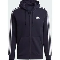 Adidas Essentials Fleece 3-Streifen Kapuzenjacke Legend Ink M