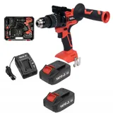 Yato Akku-Schlagbohrschrauber 18V inkl. 2 x Akku + Ladegerät