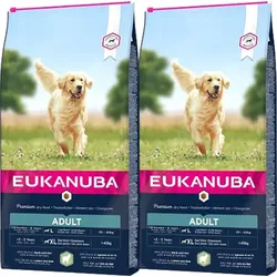 Eukanuba Adult Große Rassen Lamm & Reis Hundefutter 2 x 12 kg