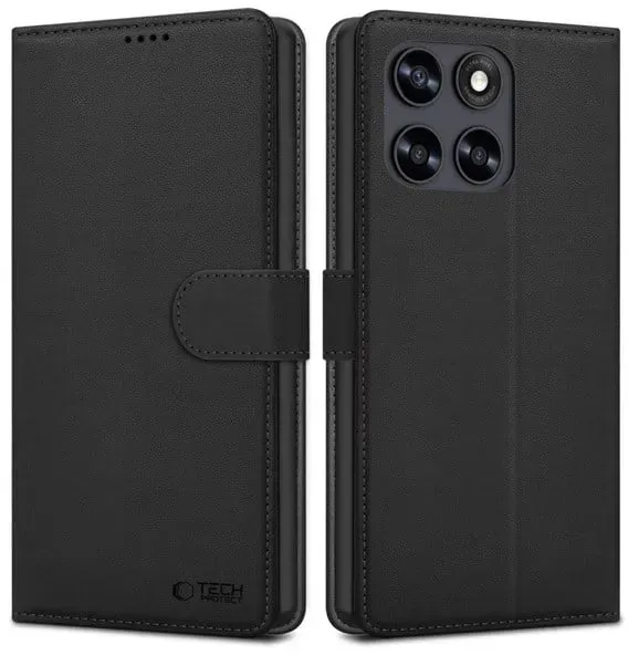 Wallet Case for Motorola Moto G67 / G77 - Black