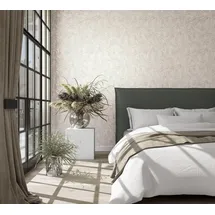 Marburg Vliestapete Fern 53 cm x 1000 cm 0 g beige 34193