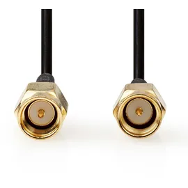 Nedis Antennenkabel SMA-Stecker/SMA-Stecker 5 m Schwarz
