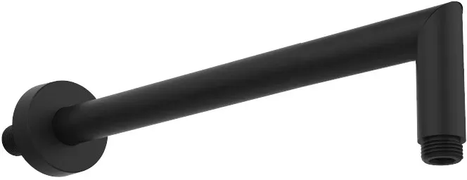 Herzbach deep black wandarm 354 rund sz, Schwarz matt, 23.673540.1.12 23.673540.1.12