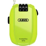 ABUS Combiflex Break 85 Neon Kabelschloss gelb, Zahlenkombination (95460)