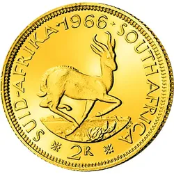 Südafrika 2 Rand 1961-1983 vz/st