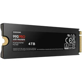 Samsung 990 PRO Heatsink PS5 4TB, Gaming Festplatte, Schwarz