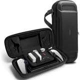 SPIGEN Rugged Armor Pro Hülle Kompatibel mit Playstation Portal Remote Player Tasche - Schwarz