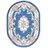 THEKO Ming Handtuftteppich 190 x 290 cm Blau
