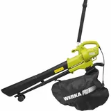 WERKA PRO Laubsauger Häcksler 3500w