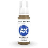 AK Interactive 3GEN Rusty Gold 17ml