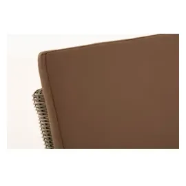 CLP Ancona 5mm Loungesofa grau meliert/terrabraun