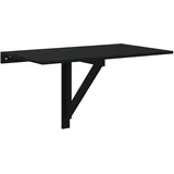 vidaXL Wand-Klapptisch Schwarz 100x60x56 cm Holzwerkstoff