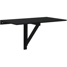 vidaXL Wand-Klapptisch Schwarz 100x60x56 cm Holzwerkstoff