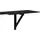 vidaXL Wand-Klapptisch Schwarz 100x60x56 cm Holzwerkstoff