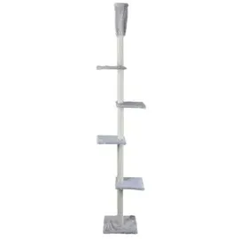 CAT DREAM Kratzbaum 36 x 50 x 260 cm grau