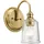 Kichler Wandleuchte H 29,2cm 1 Flammig 17,5x29,2cm Messing
