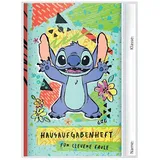 ROTH Hausaufgabenheft für clevere Faule Disney Stitch,