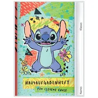 ROTH Hausaufgabenheft für clevere Faule Disney Stitch,