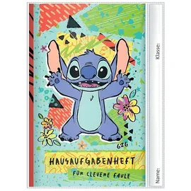 ROTH Hausaufgabenheft für clevere Faule Disney Stitch,