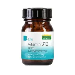 Heidelberger Chlorella GmbH Vitamin B12 Aktiv Methylcobalamin Kapseln 60 St