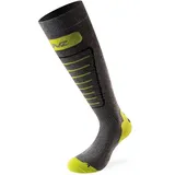 Lenz Skiing Socken 2026 grey/lime - 39-41