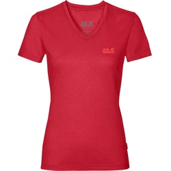 Jack Wolfskin Crosstrail T Women | T-Shirt  Bright Scarlet XL