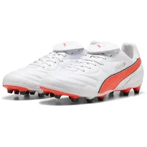 Puma King Liga FG/AG Herren white/glowing red/black 39