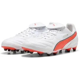 Puma King Liga FG/AG Herren white/glowing red/black 39