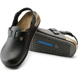 Birkenstock Clog Tokio Super Grip, Naturleder, schwarz, Weite normal, Größe 40