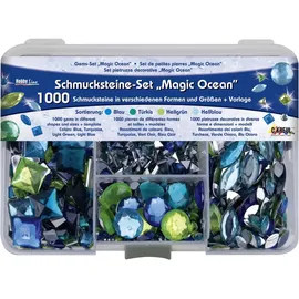 Kreul Schmucksteine Set Magic Ocean 1000 Stück