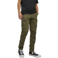 JACK & JONES Herren Jpstace Jjtucker Ama Noos Cargohose, Olivennacht, 29W / 34L EU