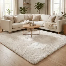 Snapstyle Hochflor Shaggy Teppich Luxus Emotion Mix (200 x 300 cm,