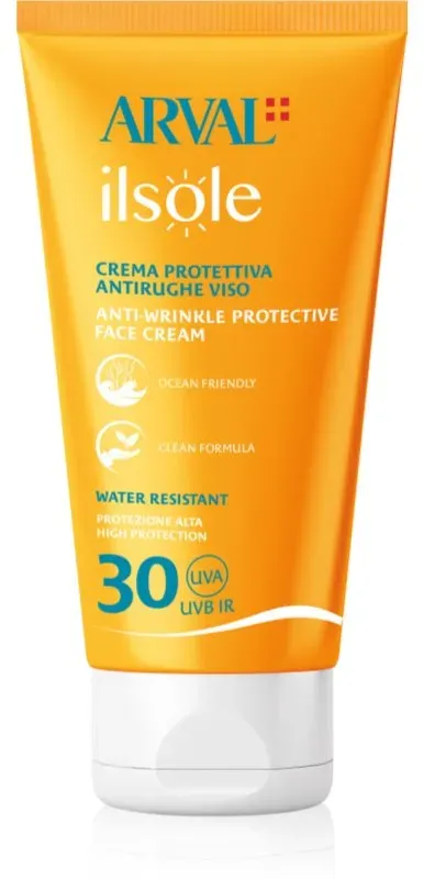 Arval IlSole Anti-wrinkle Protective Face Cream SPF 30 Schutzcreme gegen Falten SPF 30 50 ml