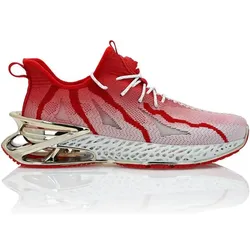 PLEIN SPORT Herren Halbschuhe THE LIGHTING EDITION, Rot, 44