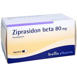 Ziprasidon beta 80 mg Hartkapseln 100 St