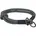 Zug-Stopp-Halsband Schwarz/Grau 45 cm