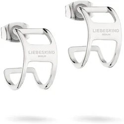 Liebeskind Creolen Edelstahl   Damen 