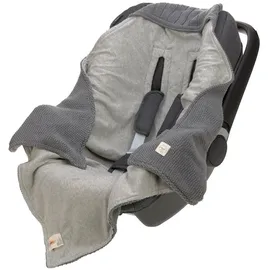 Lässig Einschlagdecke grau