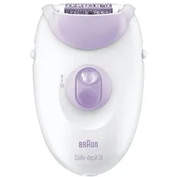 Braun Silk-épil 3 Beauty-Set, Epilierer Damen für Haarentfernung, Aufsätze Rasierer 1 St Unisex